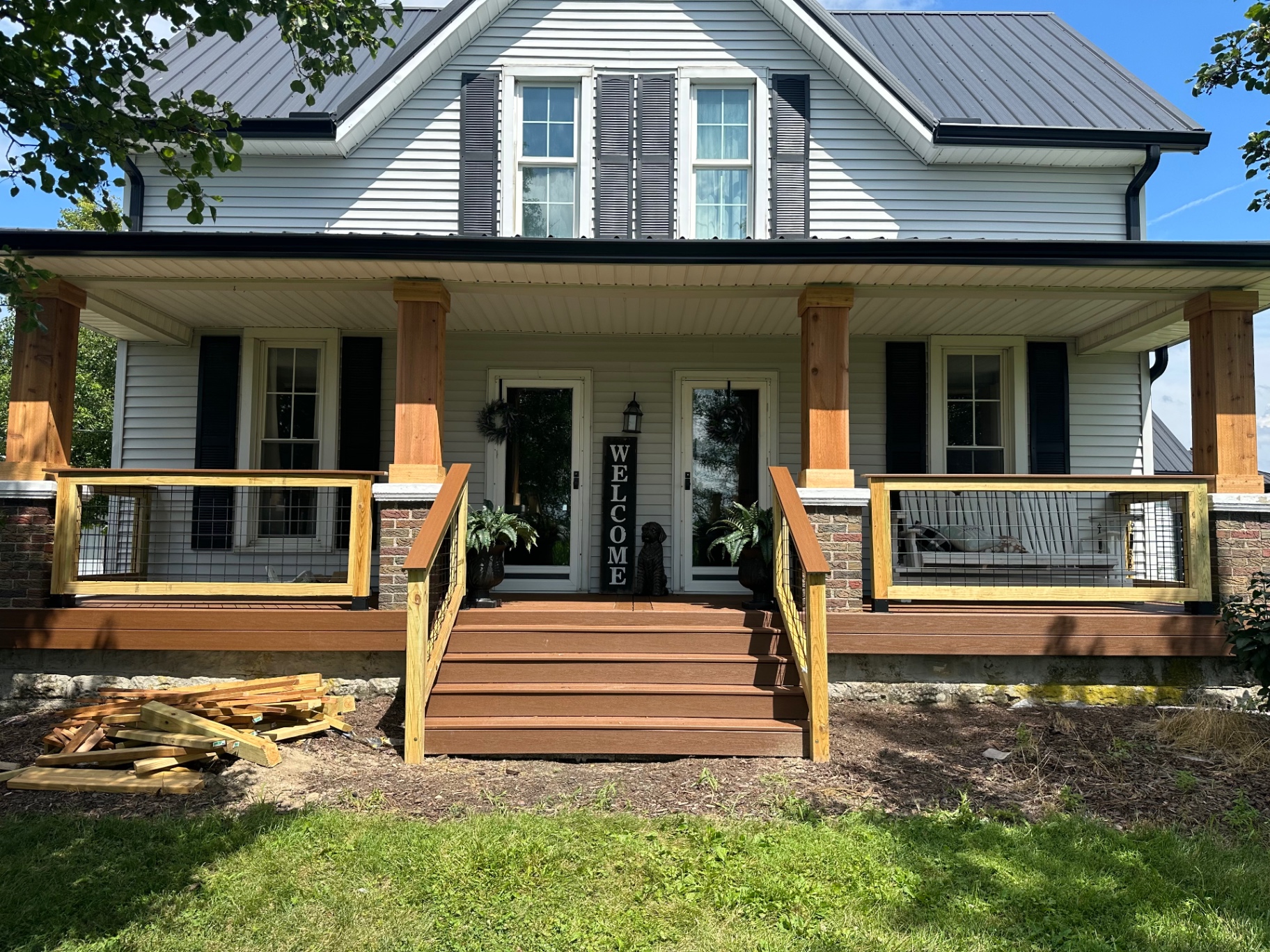 Front Porch & Composite Decking